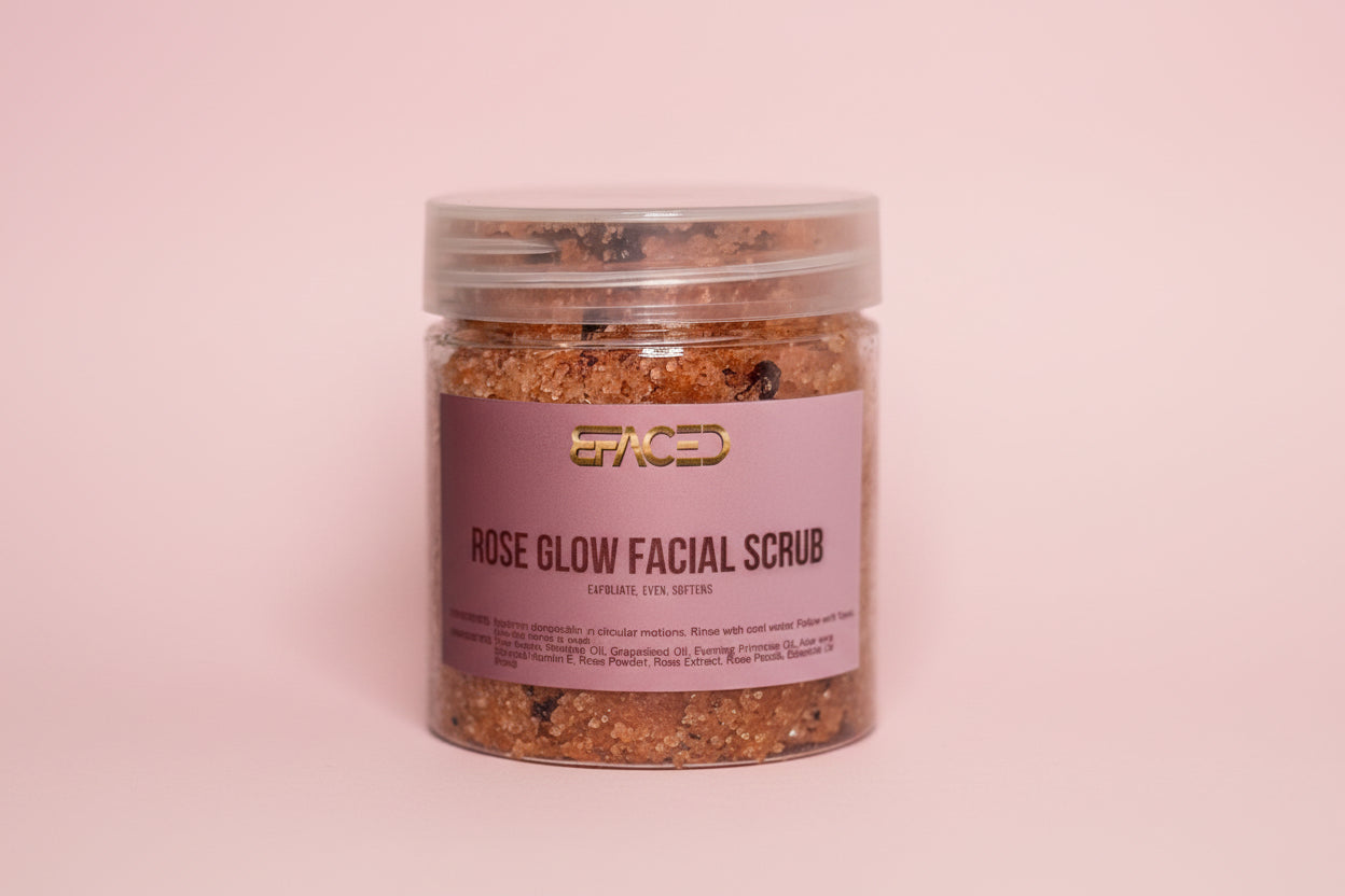 Rose Glow Facial Scrub